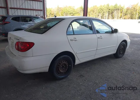 2006 Toyota Corolla Le from USA, damaged, VIN 2T1BR32E96C580419